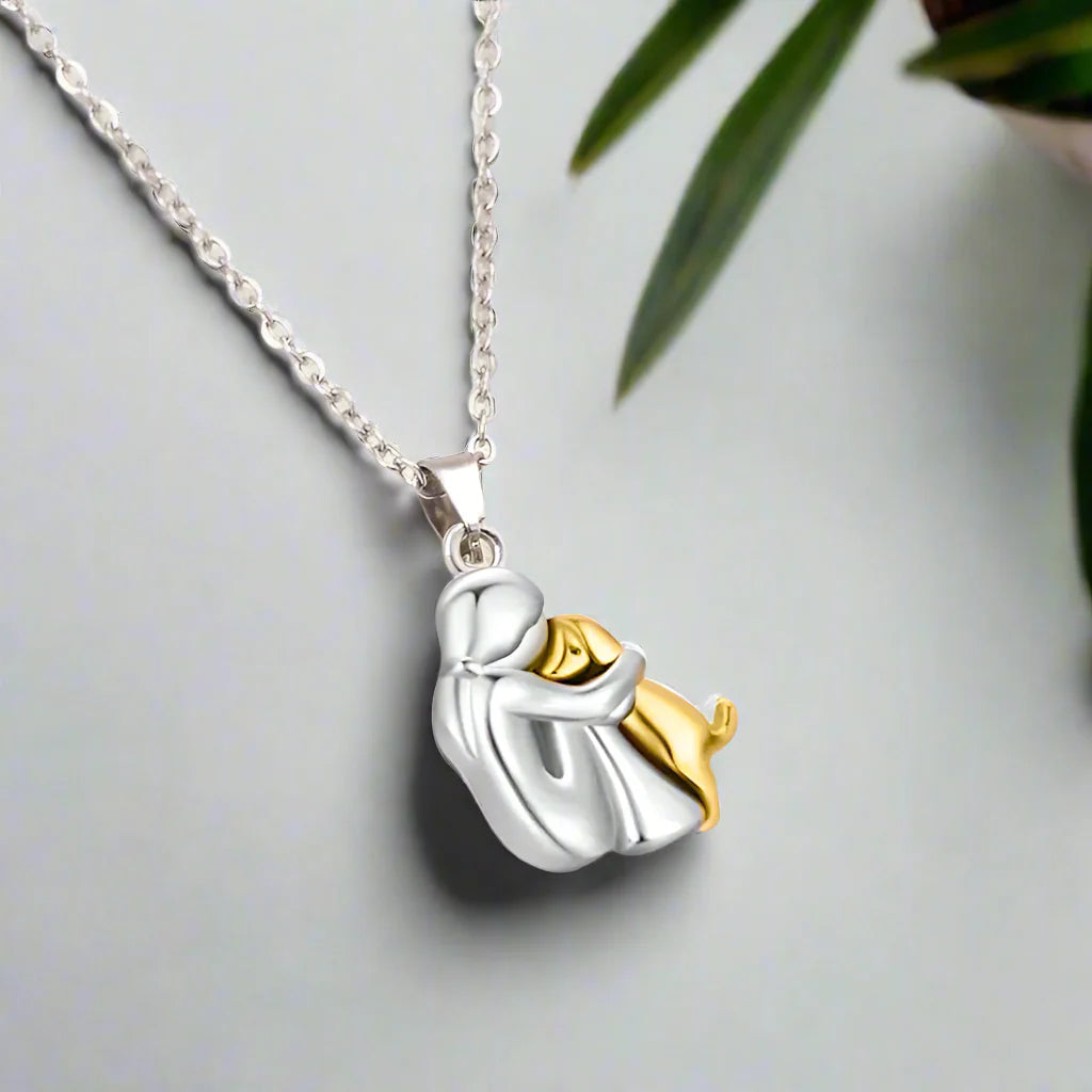 Isla | Delicate Dog Charm Necklace