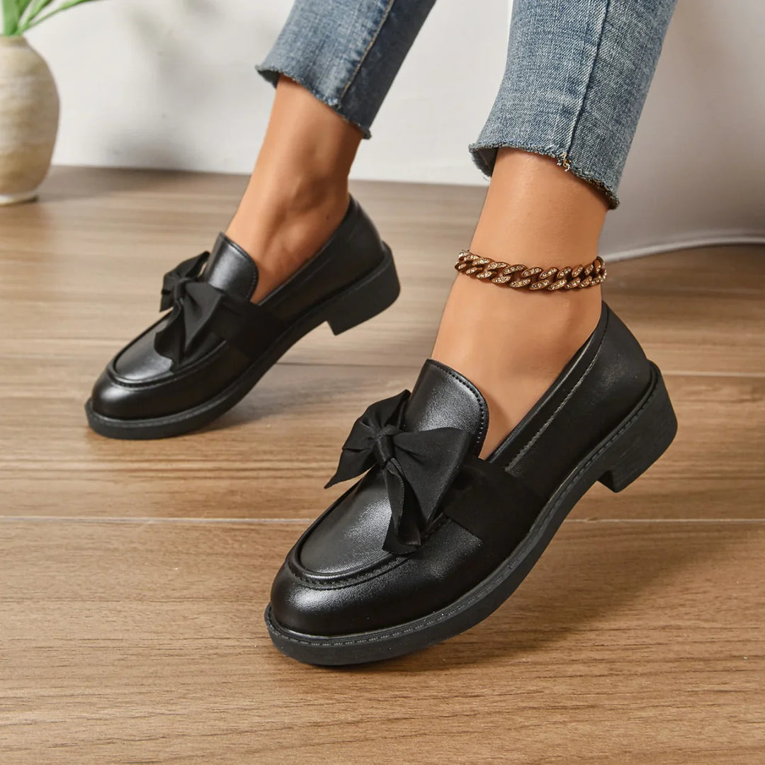 Lorella™ Elegant Platform Loafers