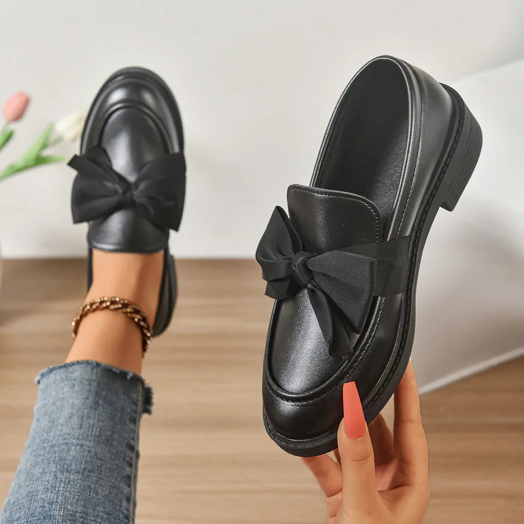Lorella™ Elegant Platform Loafers