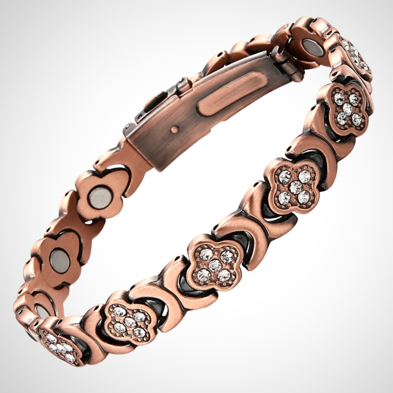 MONIQUE™ - Elegant Magnetic Copper Bangle